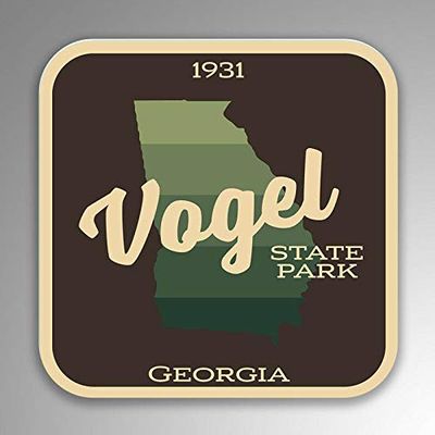 JB Print Magnet Vogel State Park Explore Wanderlust Camping Hiking Vinyl Decal Sticker Car Waterproof Car Decal Magnetic Bumper Sticker 5"