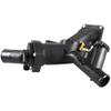 MYSMOT LR005631 Engine Coolant Thermostat & Housing with Sensor for Land Rover LR3 2005-2009 Range Rover Sport 2006-2009 V8 4.4L, 4H238A504AC 4H238594AC view 3