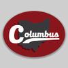 JB Print Magnet Columbus Ohio Oval Vinyl City Town College University Vinyl Decal Sticker Car Waterproof Car Decal Magnetic Bumper Sticker 5" view 1