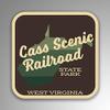 JB Print Magnet Cass Scenic Railroad State Park Explore Wanderlust West Virginia Vinyl Decal Sticker Car Waterproof Car Decal Magnetic Bumper Sticker 5" view 1