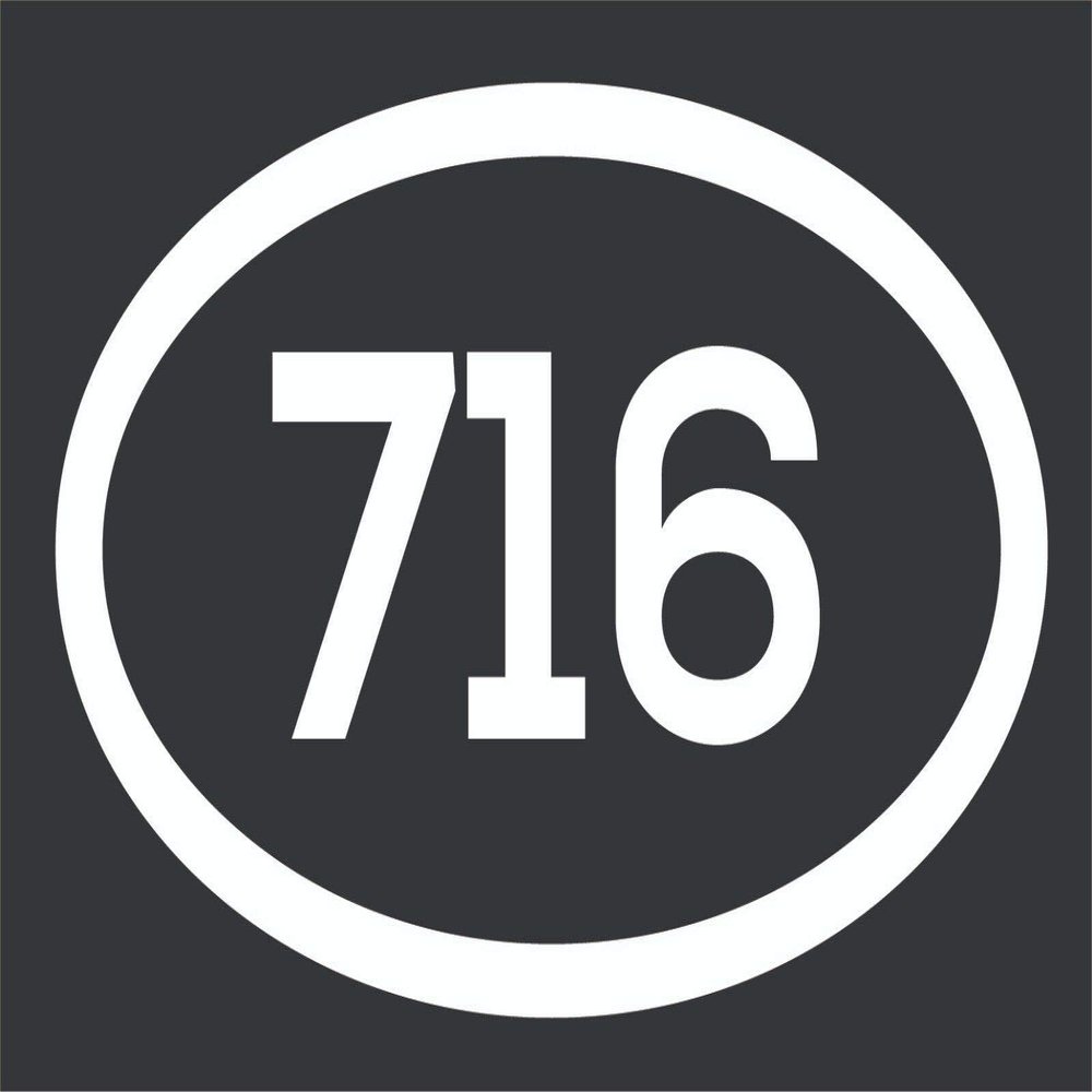 Magnet 716 Area Code Sticker New York Buffalo Cheektowaga Jamestown City Pride Vinyl Decal Sticker Car Waterproof Car Decal Magnetic Bumper Sticker 5"