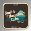 JB Print Magnet Smith Mountain Lake State Park Explore Wanderlust Camping Hiking Vinyl Decal Sticker Car Waterproof Car Decal Magnetic Bumper Sticker 5" view 1
