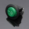 4PCS Green Car Auto Boat 12V 16A ON/Off Toggle SPST Round Button Rocker Switch view 1