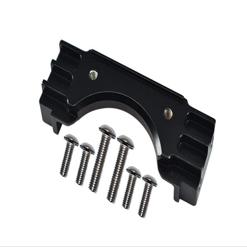 GPM For Tamiya Truck Scania R620 Highline Upgrade Parts Aluminum Front Chassis Stabilizing Mount - 1Pc Set Black