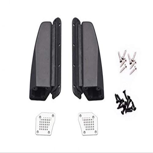 R/C Scale Accessories : Metal Cover Fender Vent For Traxxax TRX-4 Ford (82046-4) - 24Pc Set Black