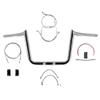 Hill Country Customs 1 1/4" Chrome 13" Hefty Prime Ape Handlebar Kit for 2015-2016 Harley Road Glide models without ABS brakes - BSC-0601-4552-RG15 view 1