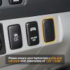 Wsays LED Light Push Switch On/Off with Connector Wire Kit Blue Backlit Compatible with Toyota Tacoma Tundra 4Runner view 2