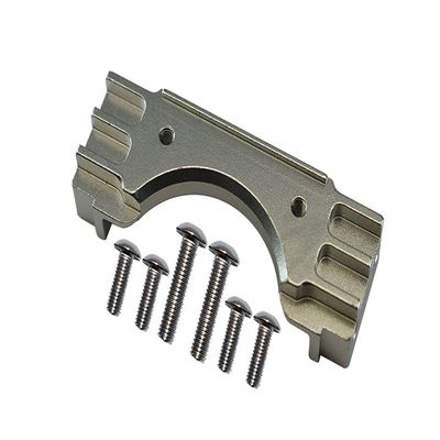 GPM For Tamiya Truck Scania R620 Highline Upgrade Parts Aluminum Front Chassis Stabilizing Mount - 1Pc Set Silver