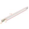 X-Haibei RV Screen Door Slide 12 inch Panel with Handle Slide Stop Set White for Travel Trailer Camper Motor Home view 3