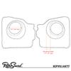 RetroSound Retro Manufacturing Kick Panels with Deluxe Speakers and Sound Dampening KPV014977-652-M view 2
