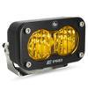 Baja Designs S2 Pro Black LED Light Pod (Wide Cornering; Amber) view 1