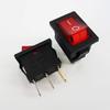 5pcs RED 15x21mm AC 6A/250V 10A/125V 3 Pin ON/of 2 Position Rocker Switch for Motor Car Boat Dashboard view 2