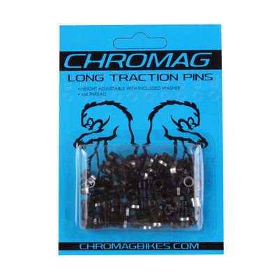 Chromag Long Bicycle Pedal Pins - Synth - Pack of 40-180-010-08