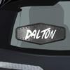 Makoroni - Dalton Male Name Car Laptop Wall Sticker Decal - 3.5'by8'(Small) or 4.5'by10'(Large) view 1