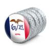 GRAPHICS & MORE Iowa State Flag Tire Rim Wheel Aluminum Valve Stem Caps view 2