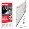 MEGAWARE KEELGUARD 27281 SKEGGUARD Fits Evinrude G2 150-175-200-225-250-300hp 2015-2020 SLX-Type Gearcase 316 Marine-Grade Stainless Steel Guard Protector with Drain Prevent Damage DIY Fix Broken Skeg view 1