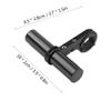Cycling Computer Extender - Vibration Dampened Carbon Mount for Trail Riding view 3