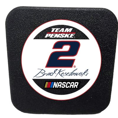 Brad Keselowski #2 Plastic Hitch Cover Plug Bumper Trailer Auto Nascar Racing