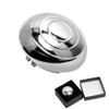 BASIKER Fit for Shifter Knob Chrome Cap with Stronger Clips Ford F-150 2004-2005 OEM 4L3Z-7213-BA Triple Chrome Plated Install in Seconds view 1
