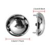BASIKER Fit for Shifter Knob Chrome Cap with Stronger Clips Ford F-150 2004-2005 OEM 4L3Z-7213-BA Triple Chrome Plated Install in Seconds view 4