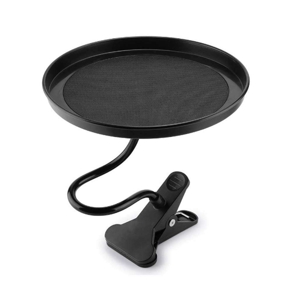 Protable Car Bracket Food Tray Convenient Round Food Holder Travel Drink Cup Coffee Table Stand Food Tray