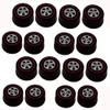 PLESIU 16 Brightvision Redline Wheels - 16 Large Hong Kong Bearing Style view 2