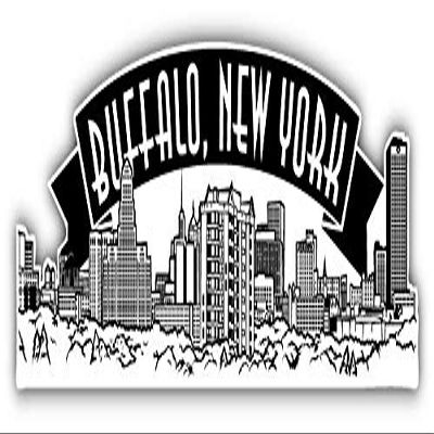 KW Vinyl Magnet Buffalo New York City View Truck Car Magnet Bumper Sticker Magnetic 5"