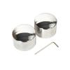 Chrome Motorcycle Front Axle Nut Cover Bolt Case for Harley Electra Glide Heritage Softail (Chrome) view 1