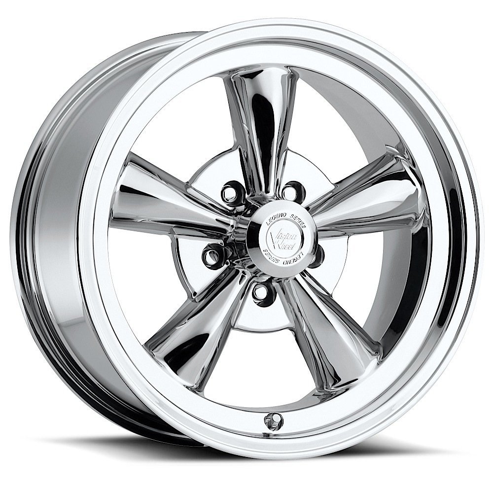 AMERICAN MUSCLE LEGEND 5 Wheels/Rims 15x7 inch 114.3 ET6 C/B 57.1 Chrome