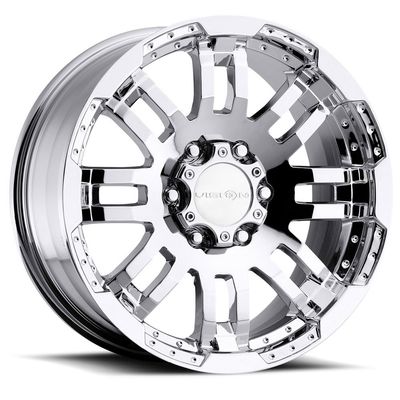 VISION OFF ROAD WARRIOR Wheels/Rims 20x9 inch 139.7 ET18 C/B 106.2 Chrome