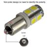 Ruiandsion 10pcs 12V BAY9S H21W LED Bulb Super Bright 5050 9SMD Chipset LED Backup Reverse Lights Bulb,White view 3