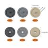 21 Sets Seat Belt Stopper Kit with Wooden Handle Awl Prevents Buckle from Sliding Down Removable Universal Fit Black Beige Grey view 2
