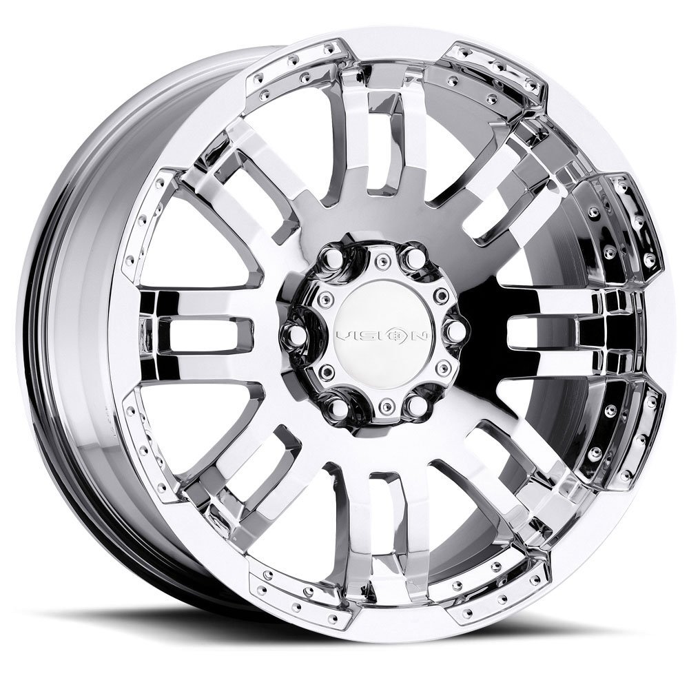 VISION OFF ROAD WARRIOR Wheels/Rims 20x9 inch 139.7 ET0 C/B 125.2 Chrome