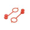 X AUTOHAUX M10 Straight Brass Hydraulic Grease Nipple Fittings with Dust Cap - 30 Set view 4