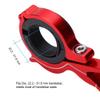 Bike Handlebar Extender, Aluminium Alloy Cycling Handlebar Extension Bracket for GPS Lamp/Units/Headlights/Cameras Mount (Red) view 3