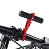 Bike Handlebar Extender, Aluminium Alloy Cycling Handlebar Extension Bracket for GPS Lamp/Units/Headlights/Cameras Mount (Red) view 4