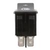 1PC 12V 35A 4Pins Fog Light On/Off Rocker Switch Blue LED view 4