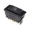 uxcell 5 Pins Car Window Switch Car Control Master Rocker Switch Momentary Glass Lifter Switch DC 12V 1pcs view 1