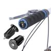 Alomejor Aluminum Alloy Handlebar End Plug for Mountain, Road, Folding Bike (Black) view 3