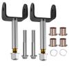 DRIVE UP Club Car Precedent Kin Pin, Golf Cart Front End King Pin Repair Kit for Club Car Precedent 2004-Up Gas and Electric Golf Carts, Replaces OEM 102287201 103638601 103638801 view 1