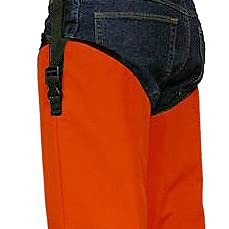 Snake Chapz Crackshot Snake Chaps (Blaze Orange, Regular Stocky)