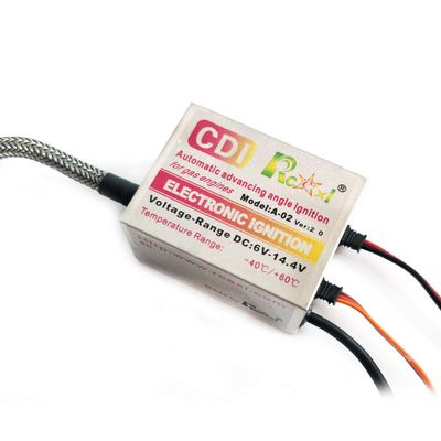 Rcexl Automatic Single Ignition CDI for NGK CM6 10mm 90 Spark DA DLE 6-14.4V