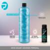 PrimoChill Vue - Computer WaterCooling Coolant, Visual Flow, Solid/Non-Transparent, Full Protection, PrimoPrep Included, Proudly Made in the USA (32oz/.9L) - Sky Blue SX view 2