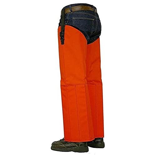Snake Chapz Crackshot Snake Chaps (Blaze Orange, Short)