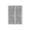 MFC PRO Rectangular Safety Reflector, White, 2.76 x 1.10 in view 1
