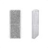 MFC PRO Rectangular Safety Reflector, White, 2.76 x 1.10 in view 2