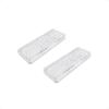 MFC PRO Rectangular Safety Reflector, White, 2.76 x 1.10 in view 3