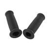 Bike Handlebar Grips, Bike Bar Ends Plugs Threaded Anti-Slip Hand Grips for Motorcycle Handlebar (Black) view 4