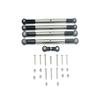 GPM for Arrma 1:8 KRATON 6S / Outcast 6S/ Notorious 6S / Talion 6S / KRATON 6S V5 / Notorious 6S V5 Upgrade Parts Stainless Steel Adjustable Tie Rods - 5Pc Set view 1