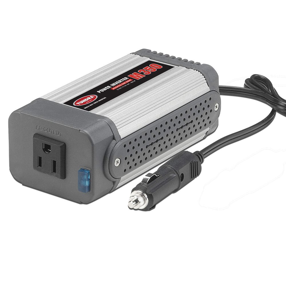 Tundra M Series - Truck Power Inverter - Modified Sine Wave 350W / 12 Volts DC to 120 Volts AC - M350